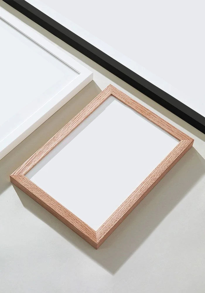 Framed photo paper poster